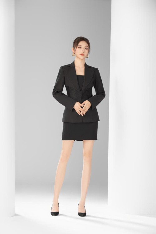 暗欲系束腰黑西